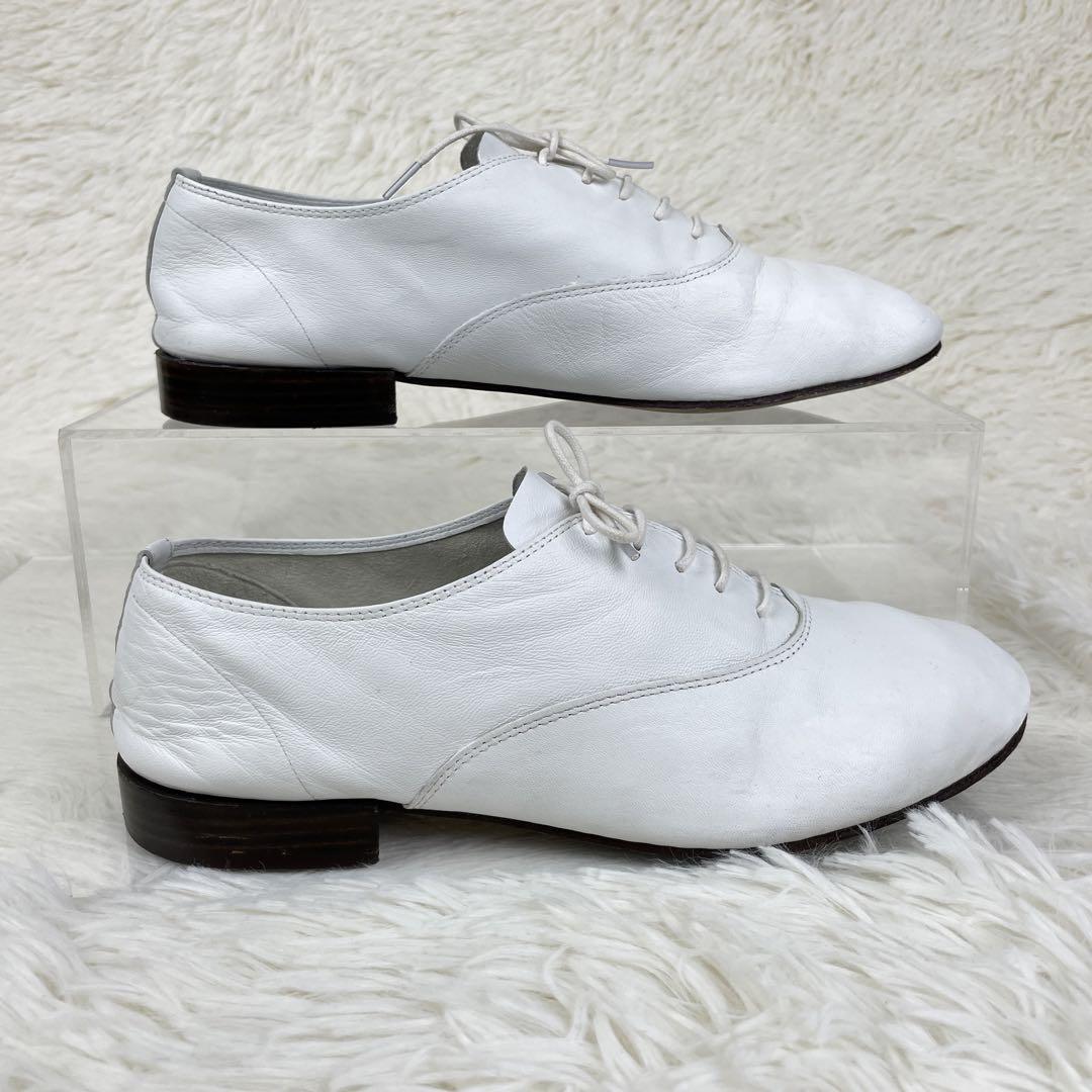 美品☆レペット Zizi ジジ オックスフォード シューズ  レザー 白 41