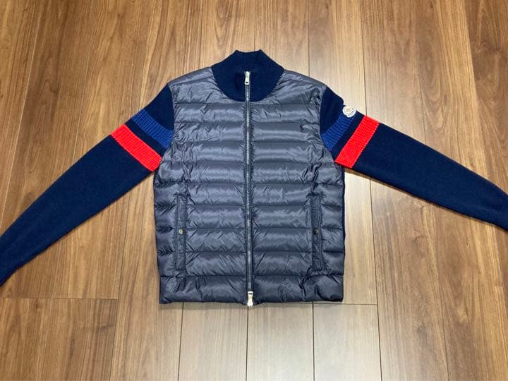 モンクレール MONCLER ダウン カーディガン S
