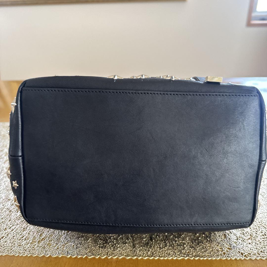 Jimmy Choo SASHA/サシャ シルバーメタルスタースタッズ 黒S