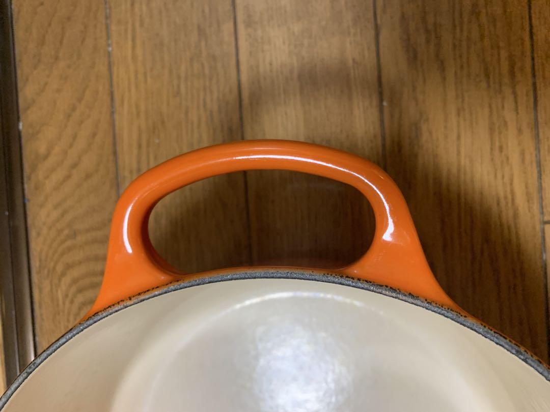 Le Creuset ルクルーゼ　24cm 　オレンジ