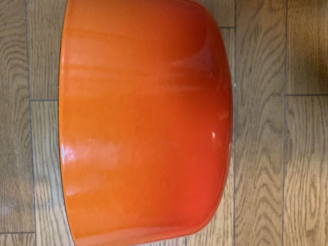 Le Creuset ルクルーゼ　24cm 　オレンジ