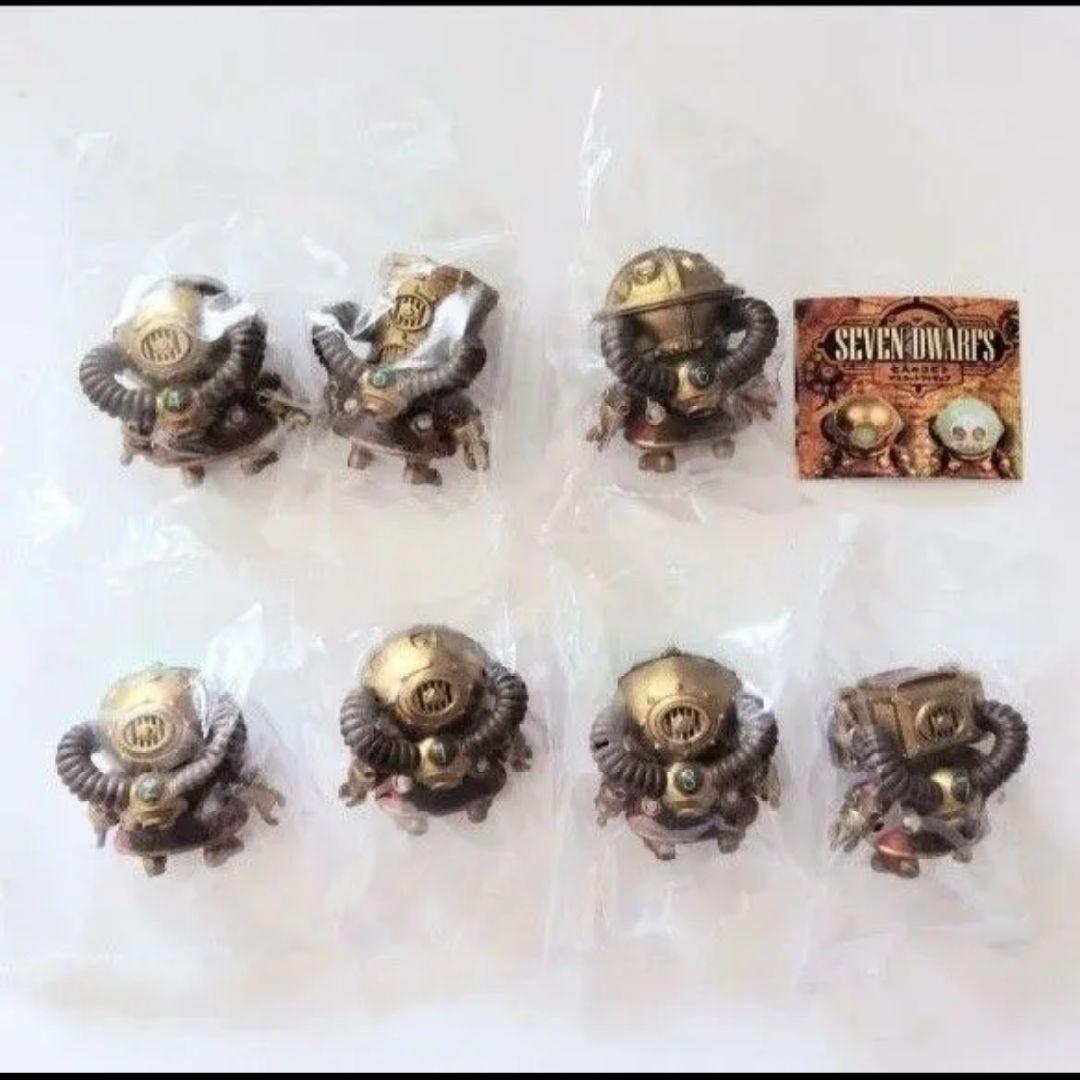 七人のコビト マスコットフィギュア 全７種類 新品 ガチャ パンクロック 七人のコビト マスコットフィギュア 全7種類 新品 ガチャ パン