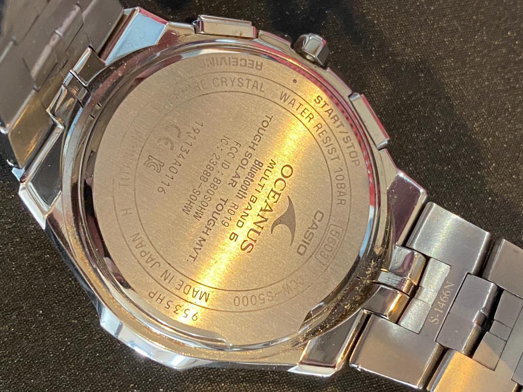 【Ayumi】CASIO OCEANUS OCW-S5000E-1AJF