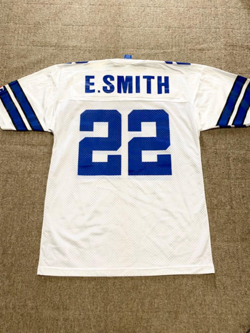 ★好配色‼️極上★E•SMITH フットボールシャツ 40L ダラスカウボーイズ