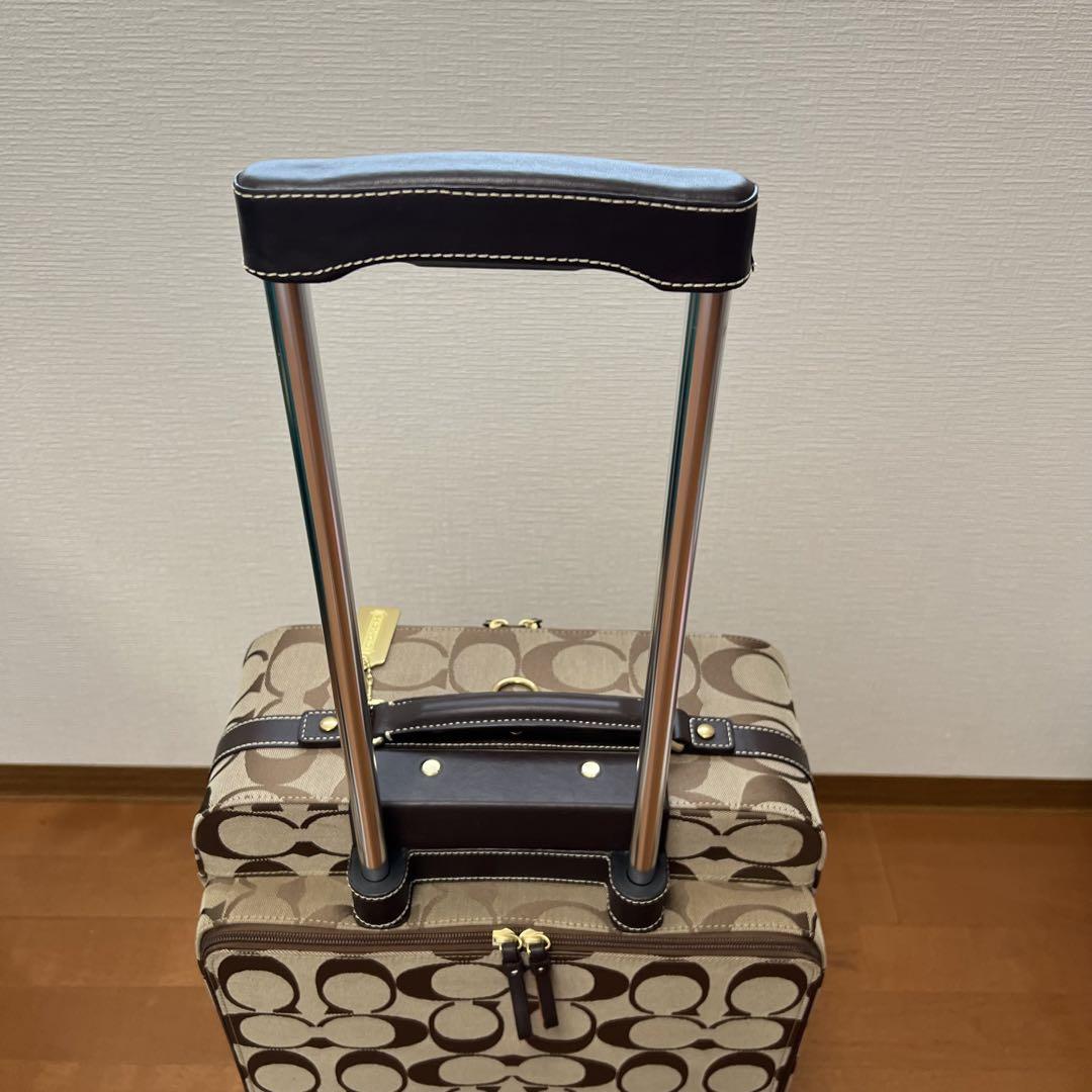 【美品】コーチ(COACH) キャリーバッグ スーツケース