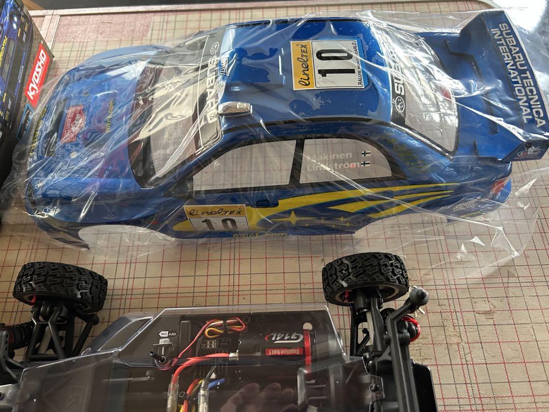 京商 4WD フェーザーMk2レディセット スバル インプレッサ