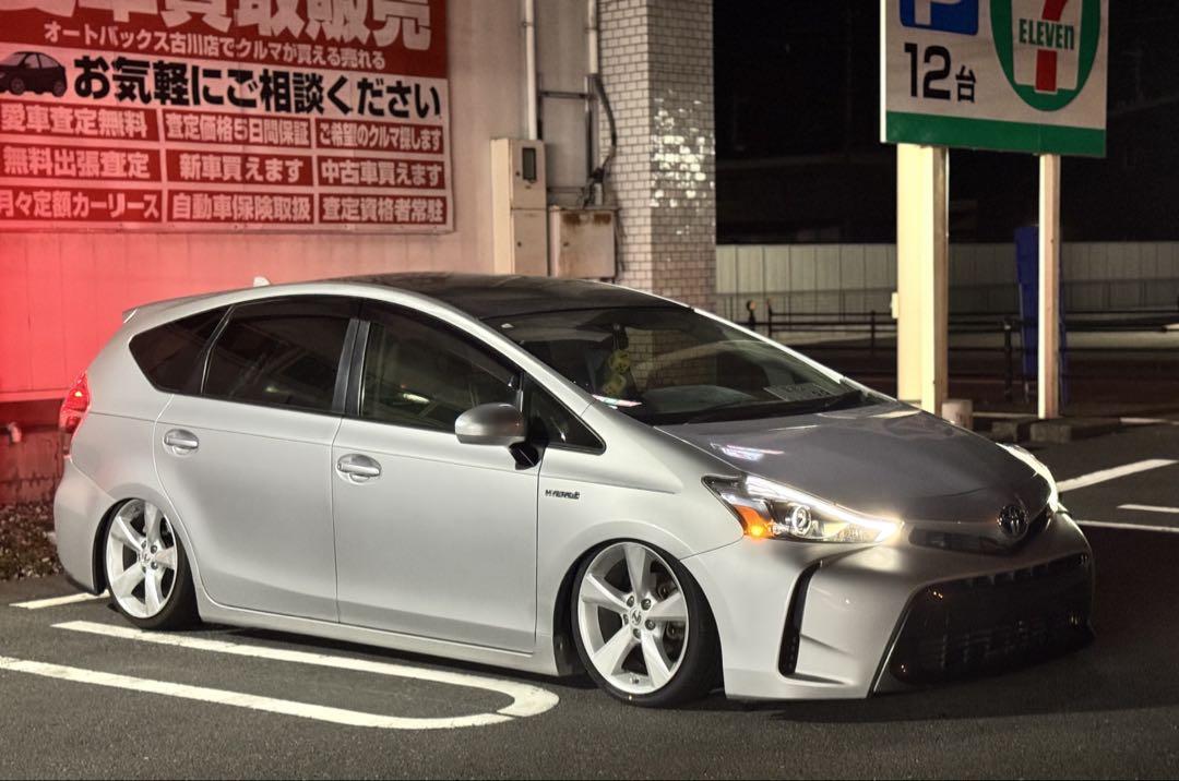 プリウスα エアサス公認車　車検R7年11月まで 最終値下げ
