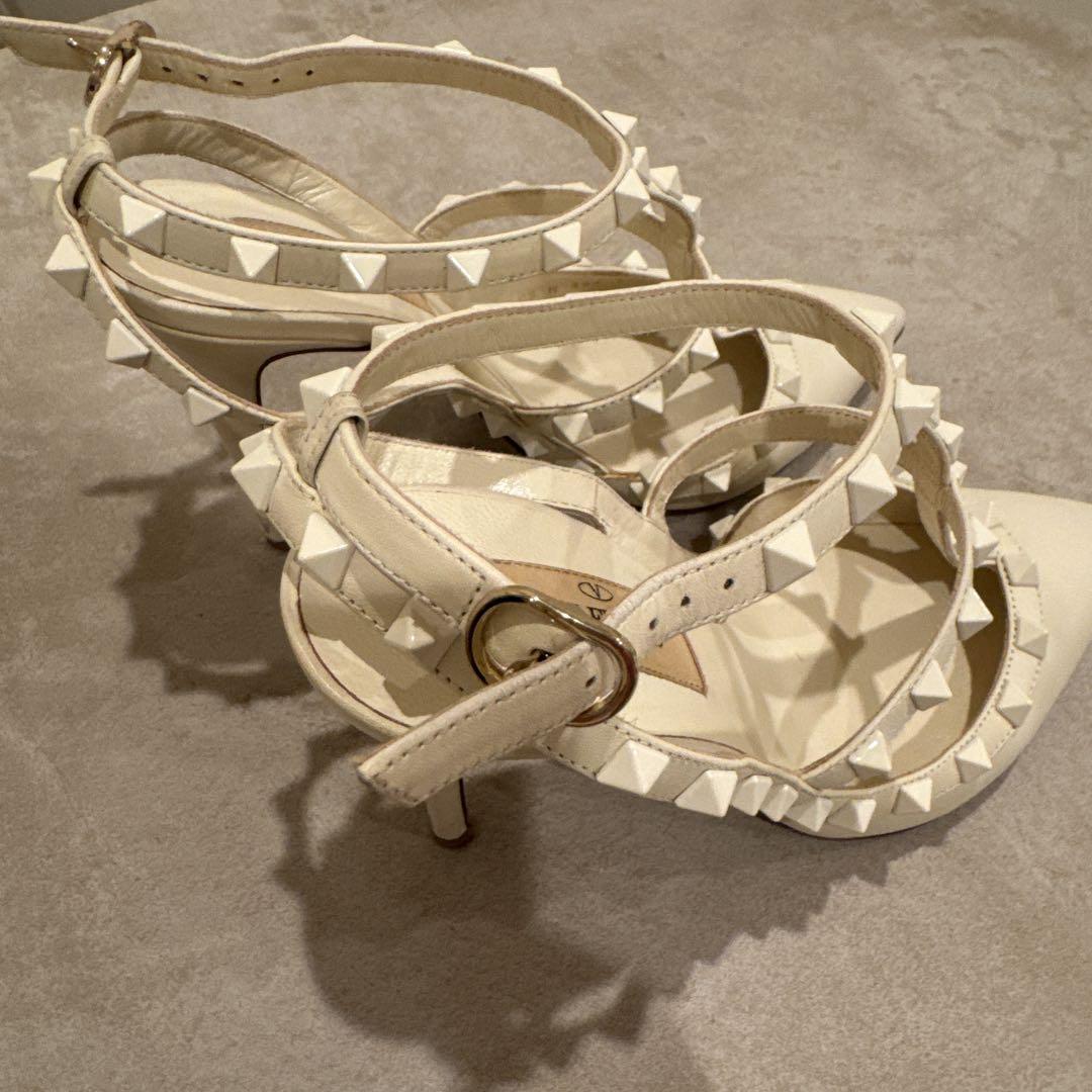 美品 Valentino ヴァレンティノ パンプス シューズ 24 37 2/1