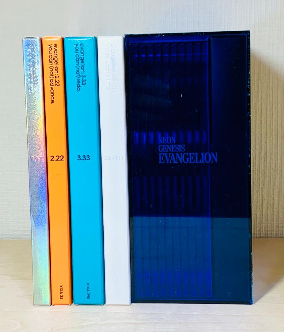 エヴァンゲリオン Blu-ray 全巻 セット TV版 新旧 劇場版 版やや傷や汚れあり