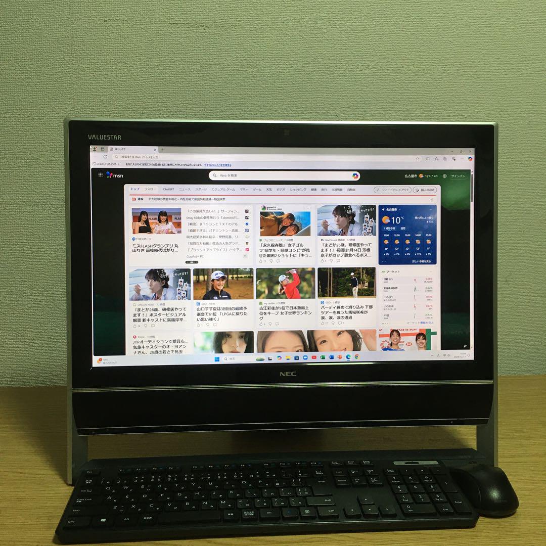 即使用可!! 一体型 デスクトップ NEC VALUESTAR Win11 i7