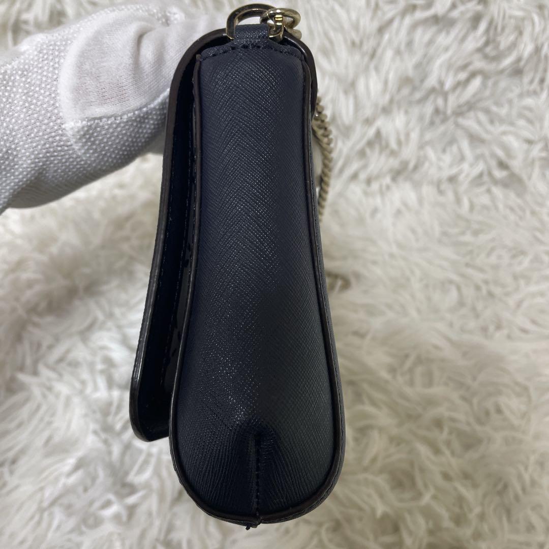 おトク情報がいっぱい！ 美品】ケイトスペード ショルダーバッグ 2WAY チェーン 斜め掛け バッグ