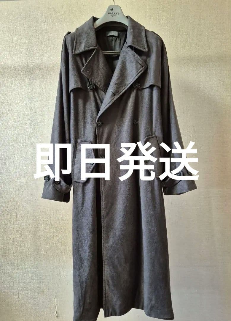 CLEL 24AW ダブルテックフェード トレンチコートL・CLEL