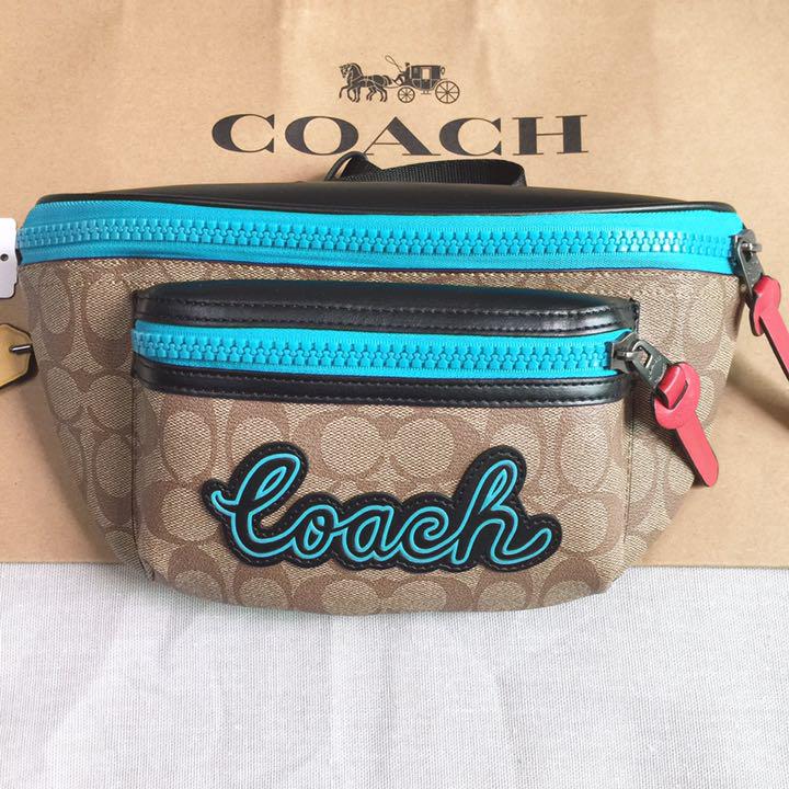 ◆新品◆COACHバッグ F72931 ベルトバッグ ボディーバッグメンズバッグ