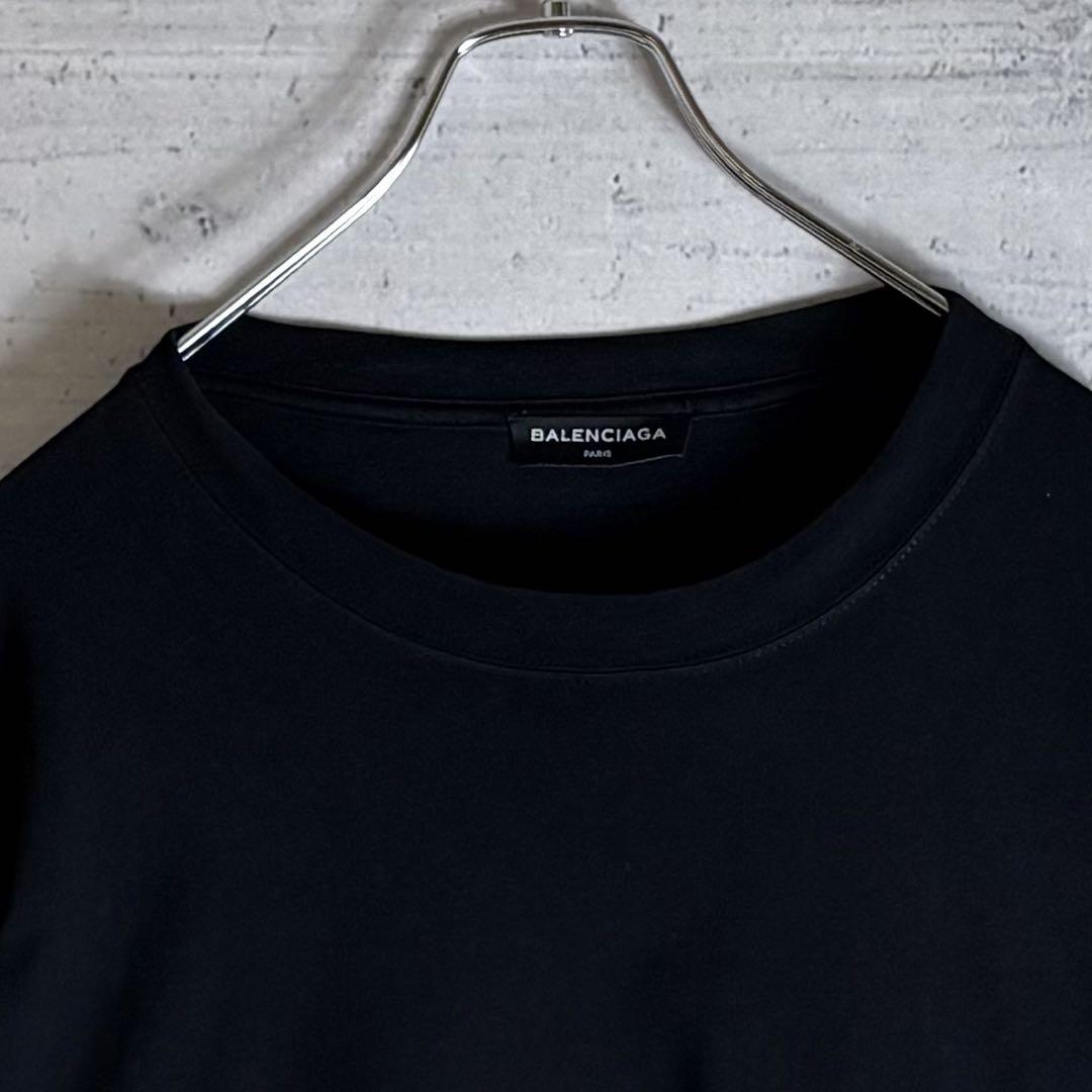 人気サイズ✨️バレンシアガ ポケットロゴ Tシャツ オーバーサイズ XL 人気サイズ✨️バレンシアガ ポケットロゴ Tシャツ オーバー