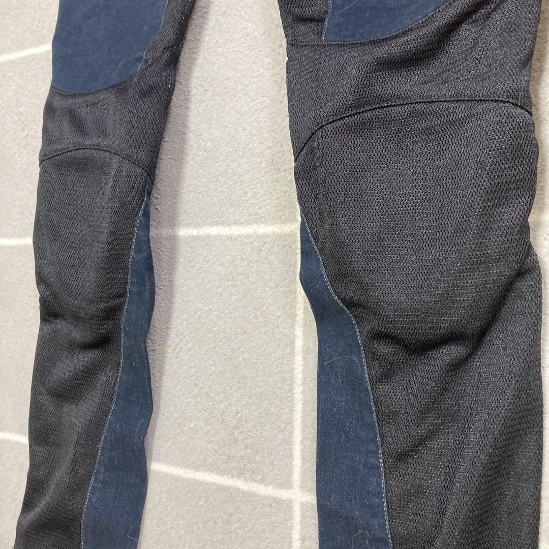KOMINE 07-7393バイカー用パンツ　Sサイズ　新品未使用　インディゴ