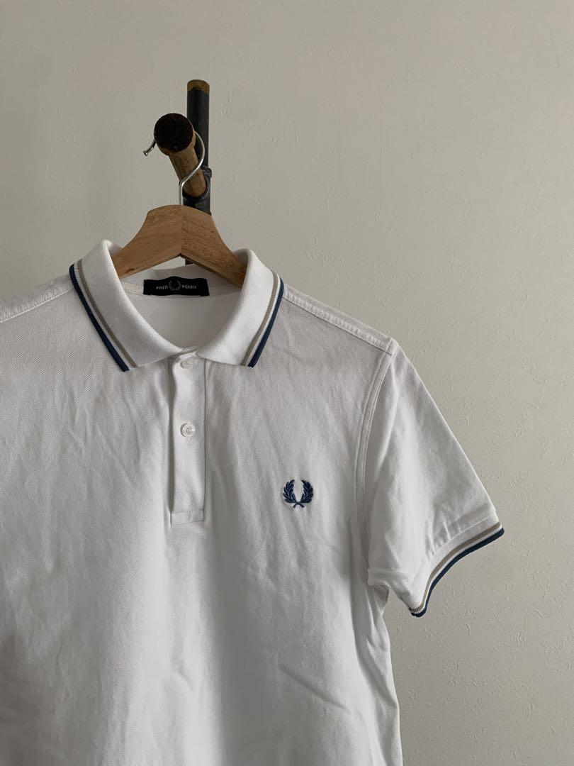 Fred Perry M3600 ポロシャツ ホワイト　S