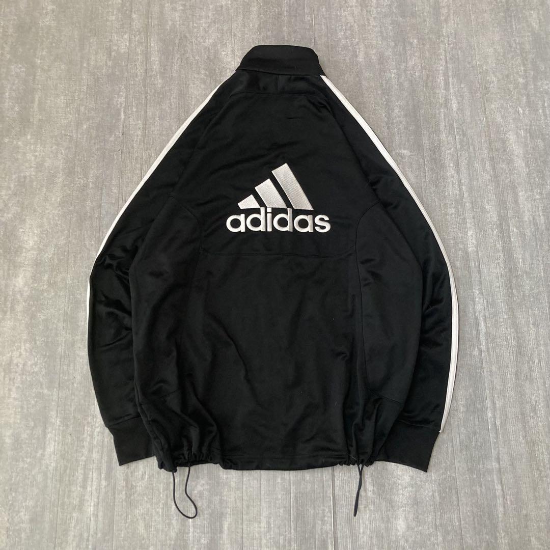 00s adidas セットアップ 刺繍ロゴ 黒 XL 常田大希 - メルカリ