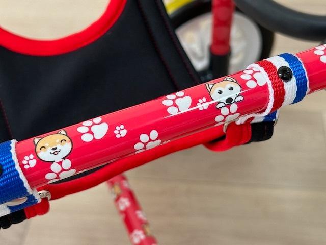 犬用車椅子、柴犬用車椅子4輪車、犬の車椅子