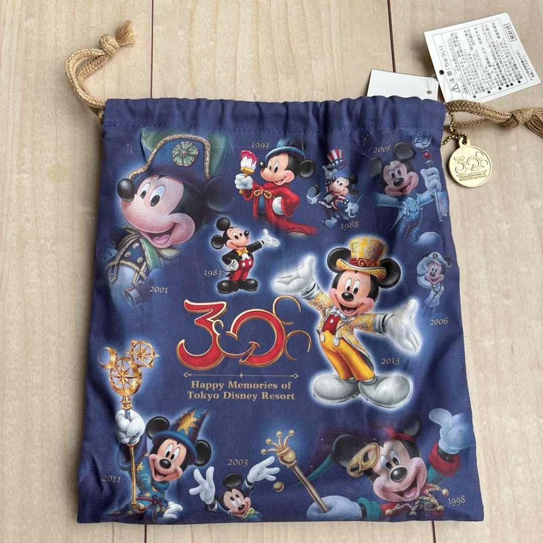 東京ディズニーリゾート 30周年記念 巾着 - メルカリ
