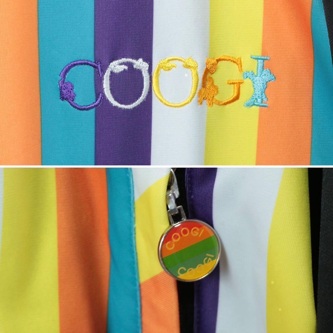 希少】COOGI トラックジャケット L ジャージ ストライプ 刺繍