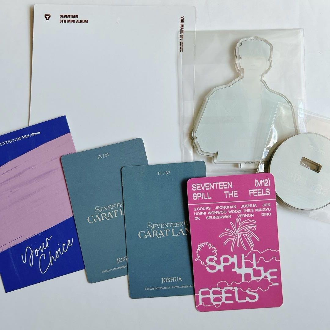SEVENTEEN ジョシュア トレカ アクスタ セット - メルカリ