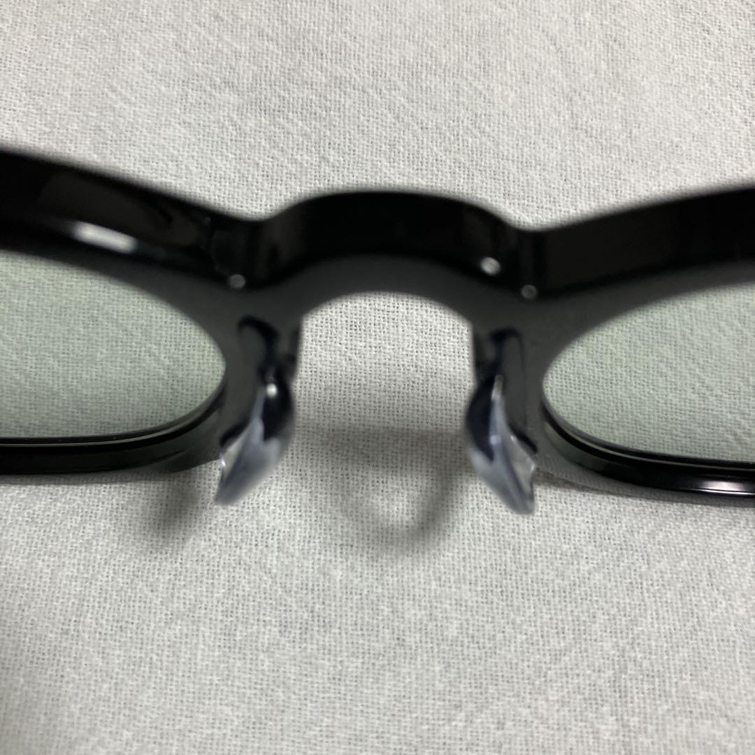 新品！ジュリアスタートオプティカルAR46□22度なしグリーンレンズ鼻盛り加工済