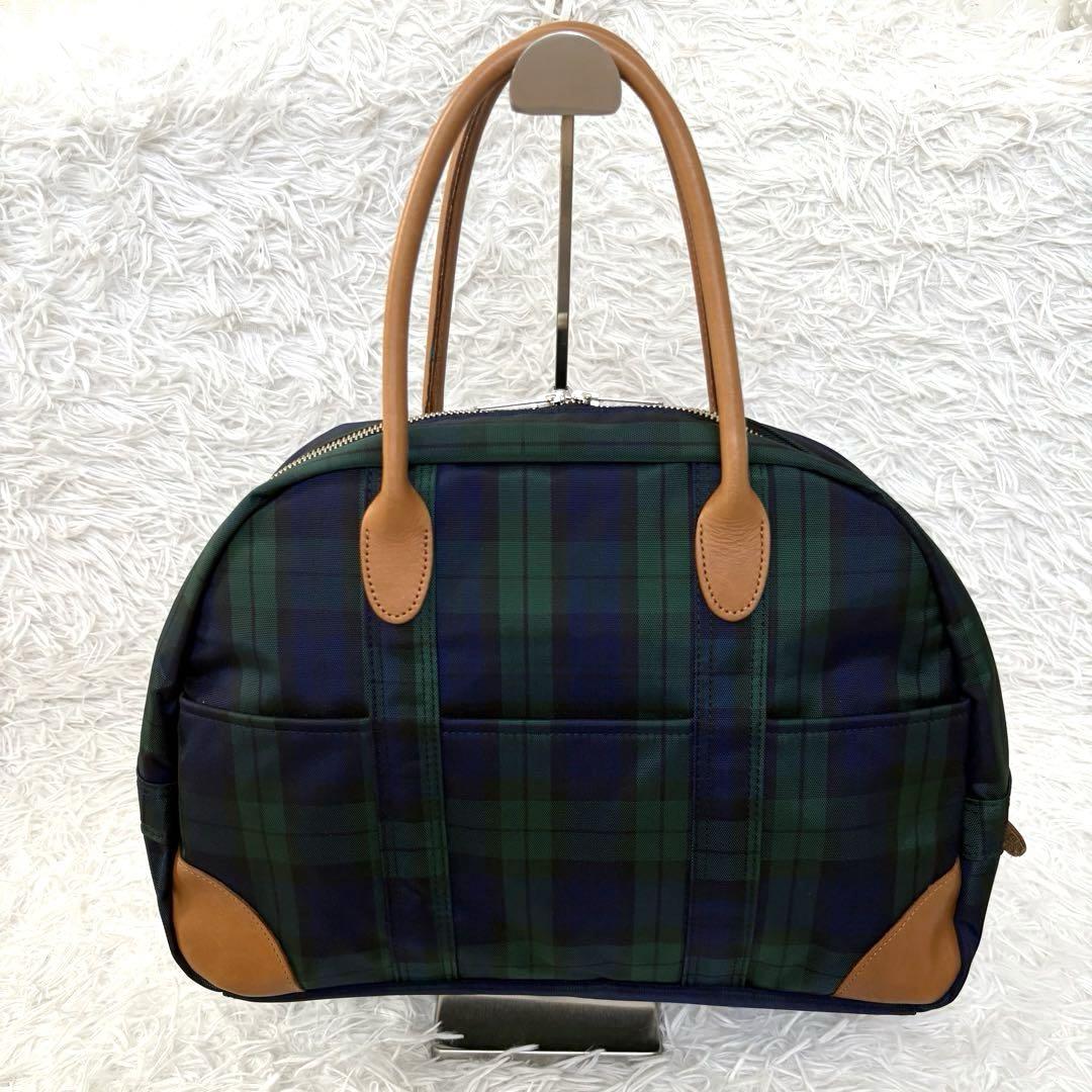 希少✨極美品 PORTER ウォッチ チェック柄 ボストンバッグ 肩掛け