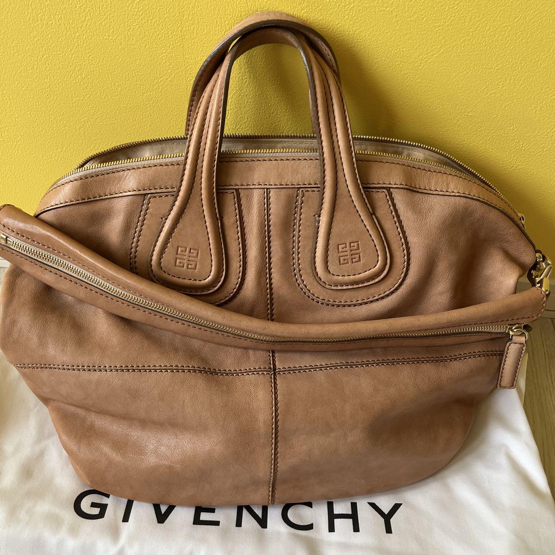 極美品　Givenchy ジバンシー　ナイチンゲール　ベージュ トートバッグ