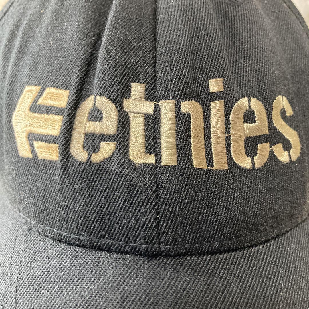 ヴィンテージ当時物エトニーズetniesキャップ刺繍ロゴFLEXFIT