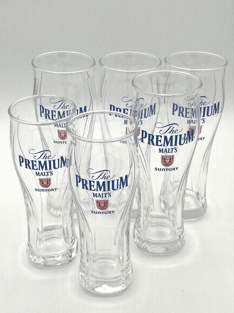 【中古】SUNTORY PREMIUM MALT\'Sグラス6セット