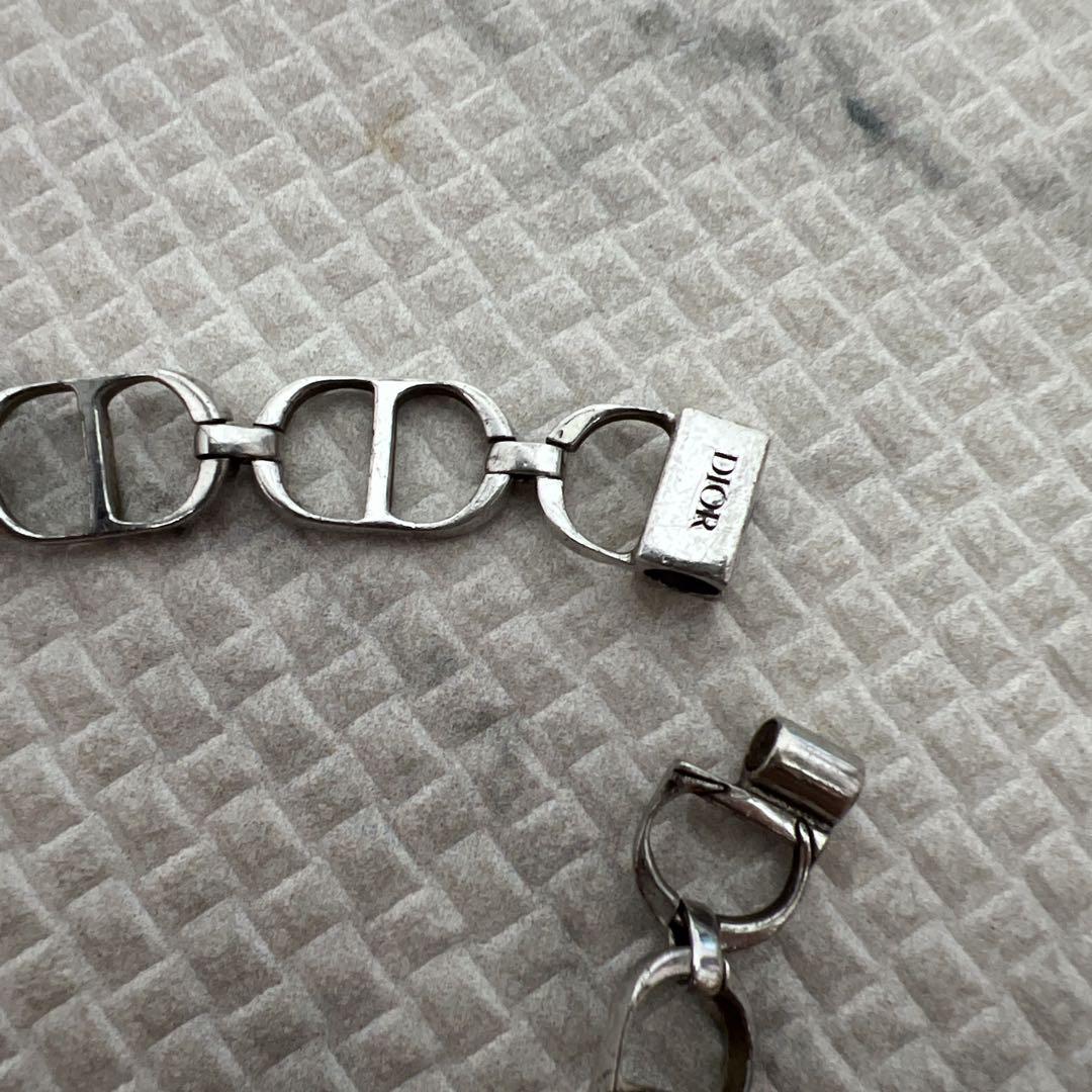 Dior シルバー リンクブレスレット