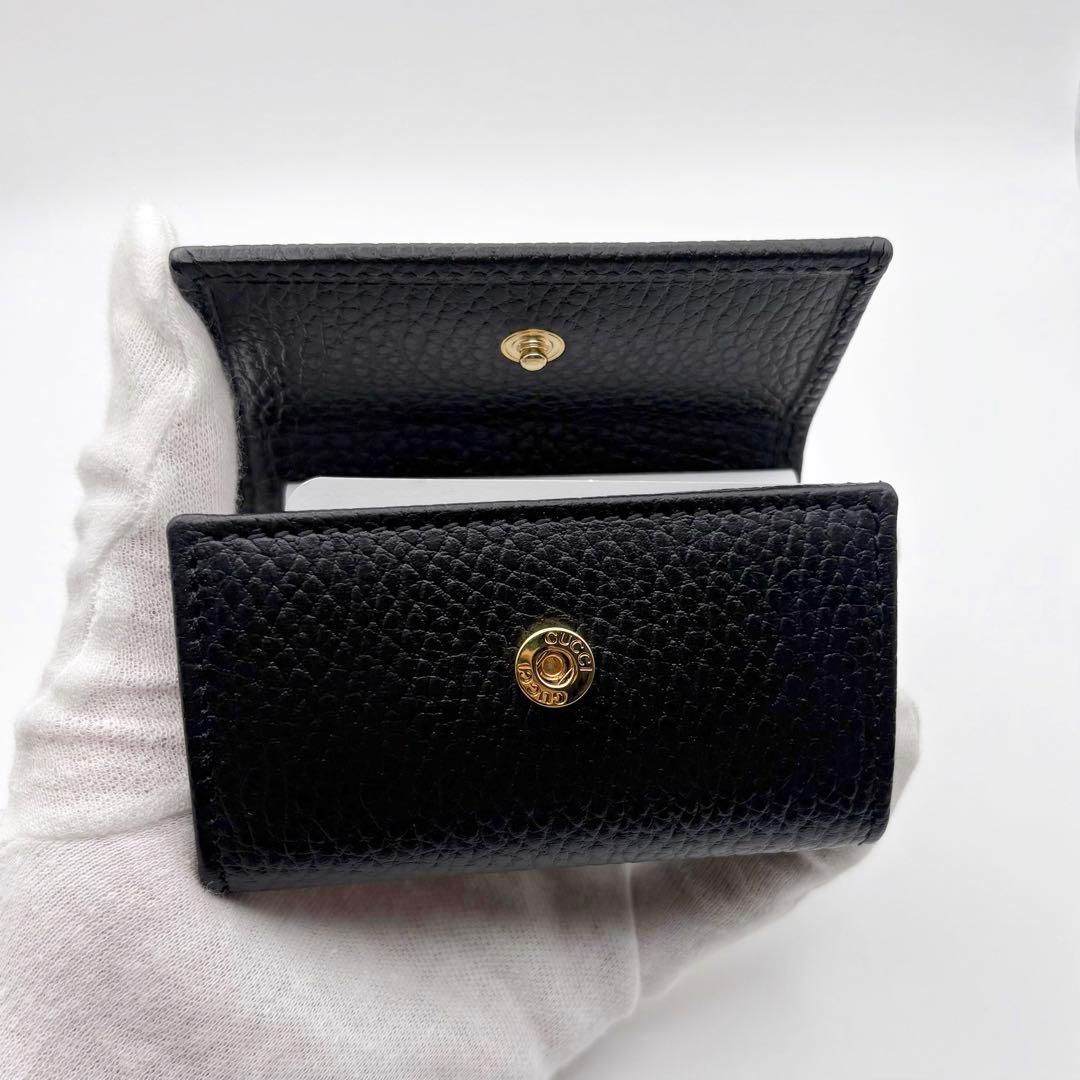 グッチ ダブルG キーケース ブラック 現行品 正規品 新品未使用