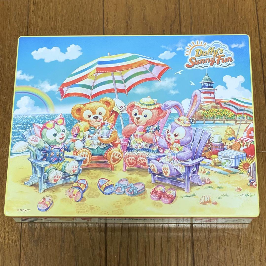 ディズニー ダッフィー お菓子缶 空缶 - メルカリ