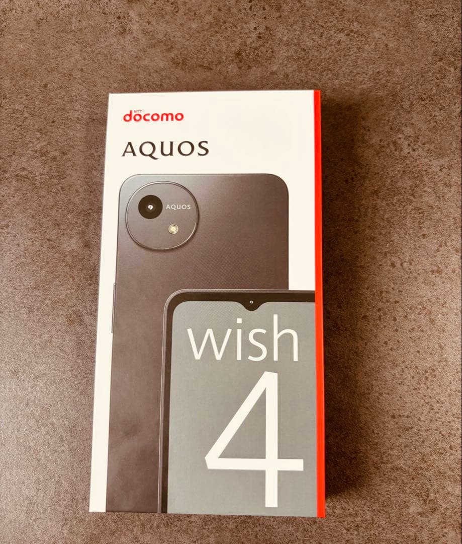SHARP AQUOS wish4 新品未開封