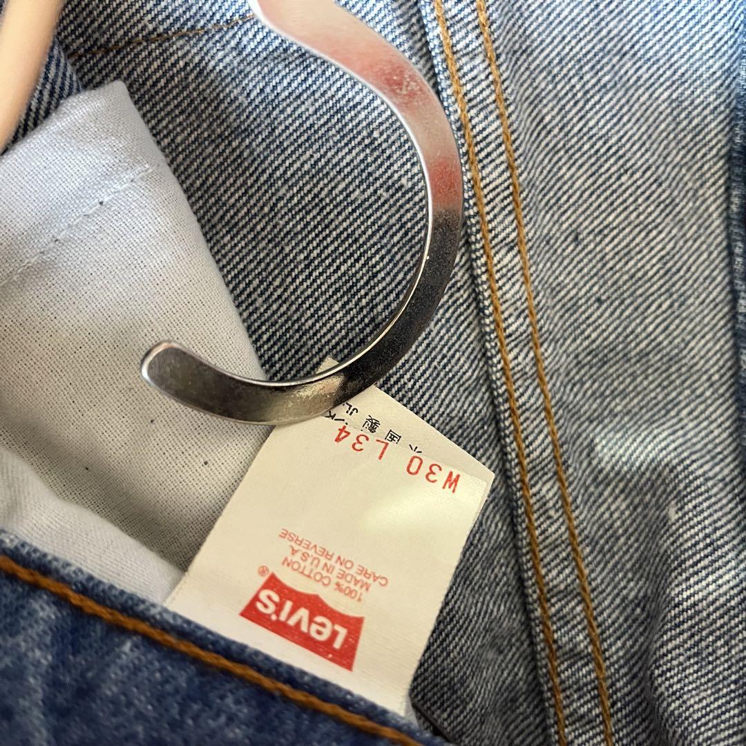 【Levis】リーバイス 510 USA製 W30 L34 501刻印