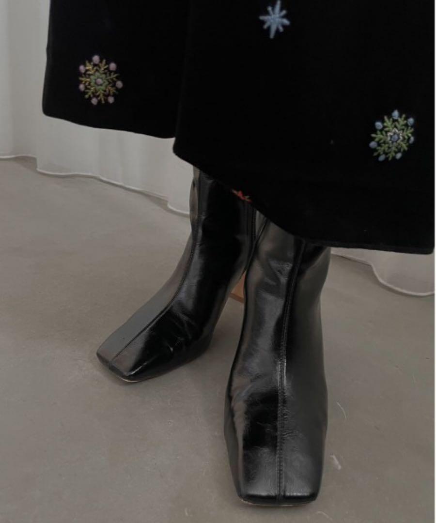 Ameri VINTAGE アメリ DIAGONAL TOE BOOTS