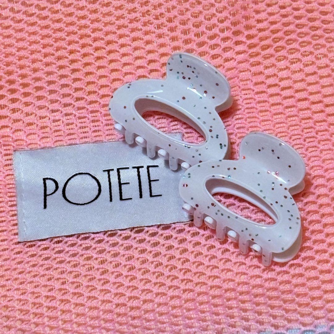 POTETE ポテテ コフレ ヘアクリップ X POTETE Heart Hair Clip – BASICKS