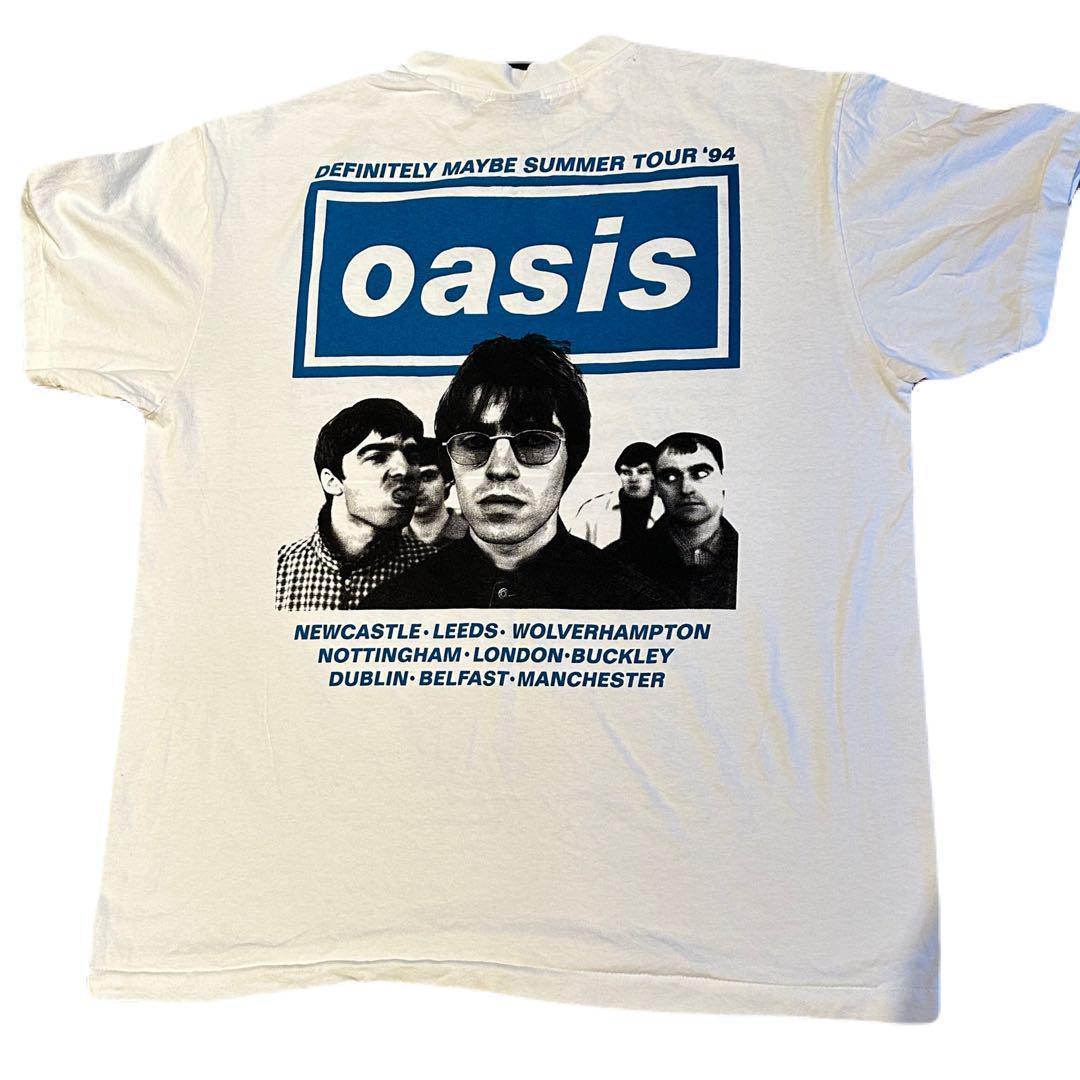 USA製 oasis オアシス 1994 サマー ツアー Tシャツ 白 L - メルカリ