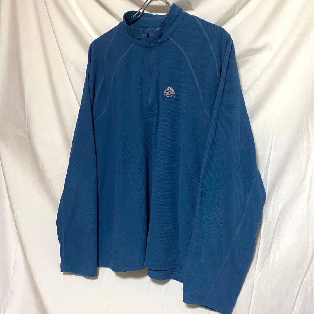 90-00s nike acg サーマルロンT ハーフジップ 古着 GAP XL