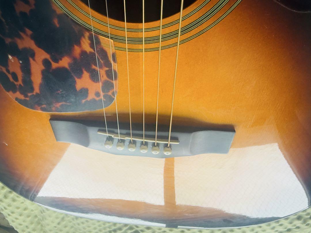 【美品】レフティー(左利き)アコースティックギターMorris M-01LHTS