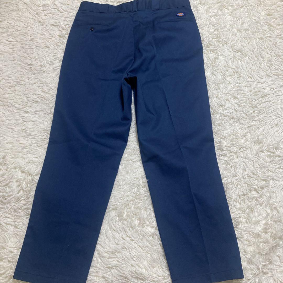 美品】90s Dickies USA製 874 ワークパンツ ネイビー