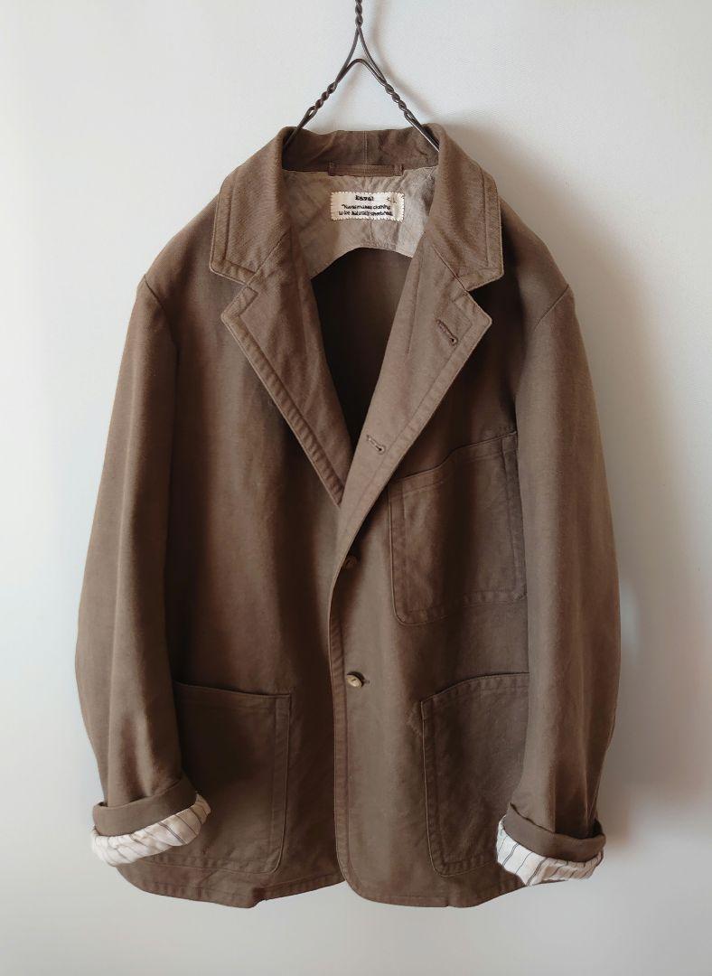kaval カヴァル/worker's jacket (kakishibu) kaval カヴァル/worker's jacket (kakishibu)