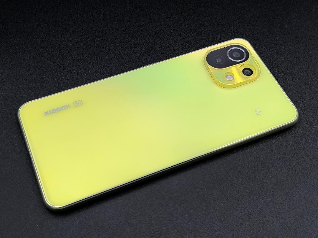 Xiaomi Mi 11Lite 5G シトラスイエロー 国内向けSIMフリーΩ