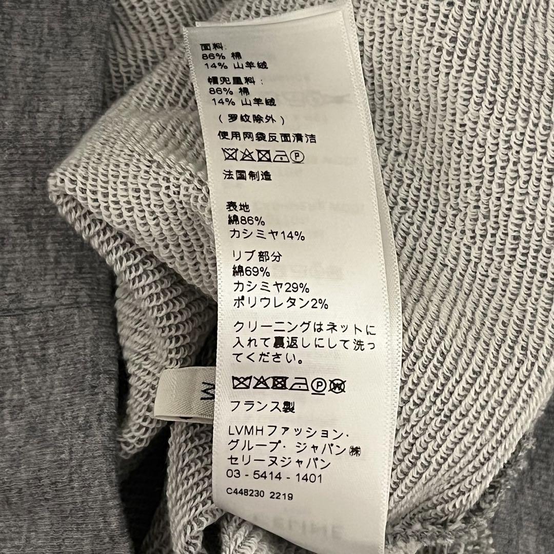未使用/BOX付き】CELINE パーカー トリオンフ刺繍ロゴ M 未使用/BOX付き】CELINE パーカー トリオンフ刺繍ロゴ M