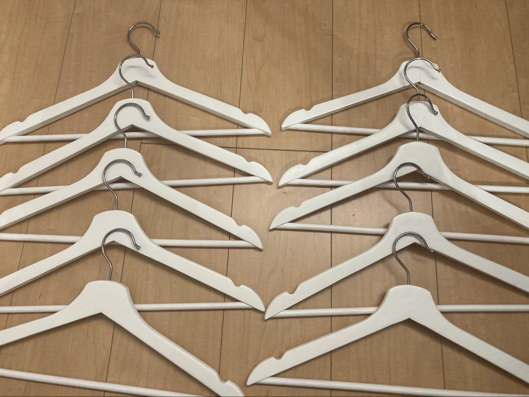 IKEA 木製 ハンガー 10本セット - メルカリ