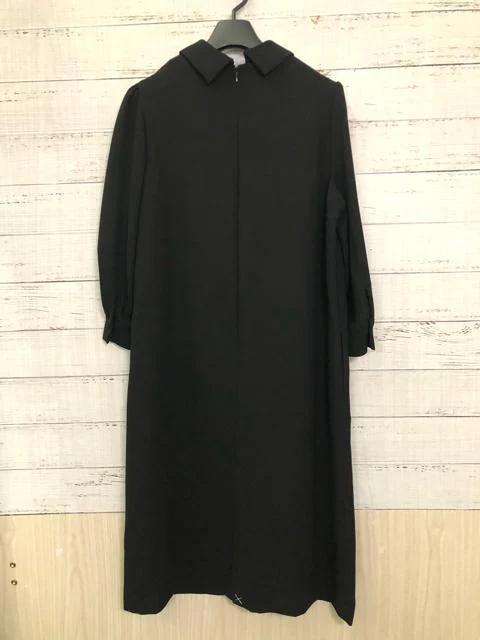 お得正規店 新品 L 黒系 喪服 礼服 襟を取り外せるワンピース p404 vsJRY-m21074901972 最安値在庫