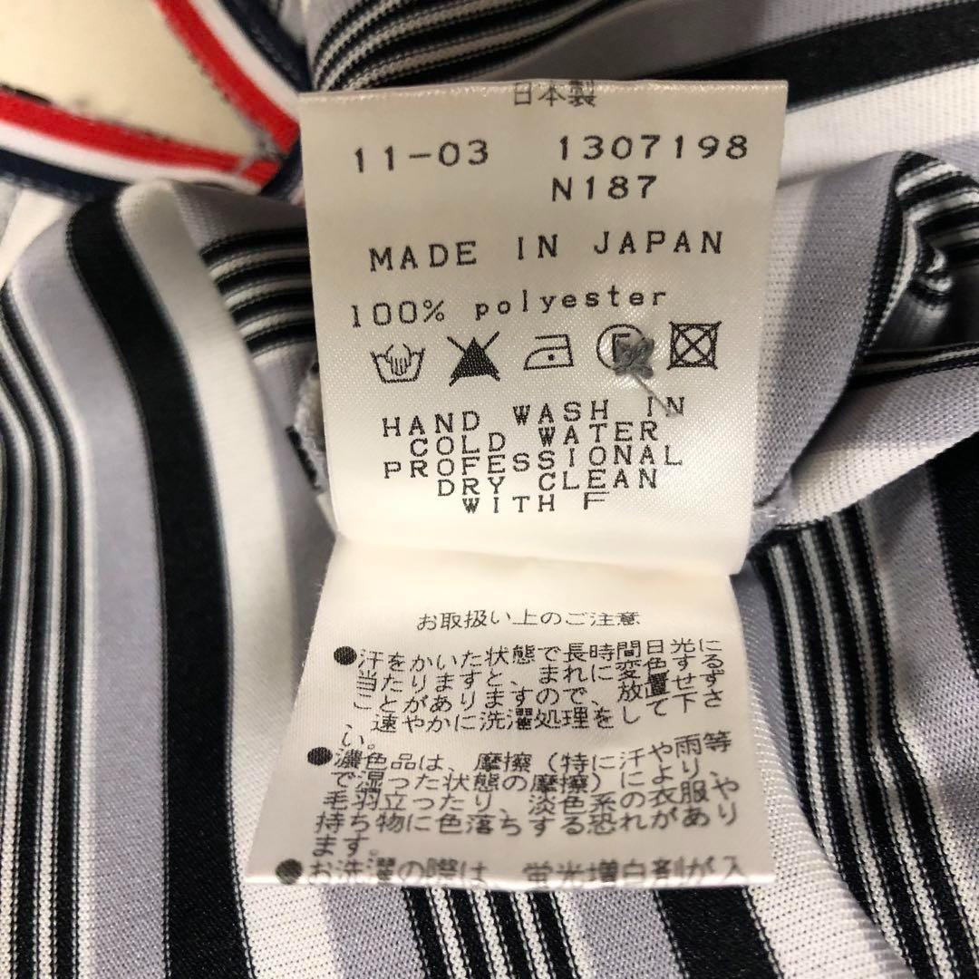 CALLAWAY キャロウェイ 半袖 ポロシャツ グレー ボーダー Mサイズ