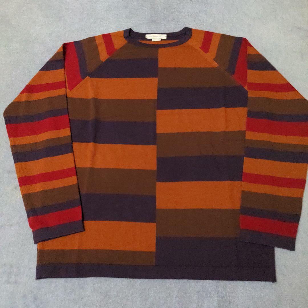 JOHN SMEDLEY ストライプニット