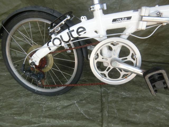 4：DAHON route 折り畳み時転車 ジャンク 引取限定：埼玉県所沢
