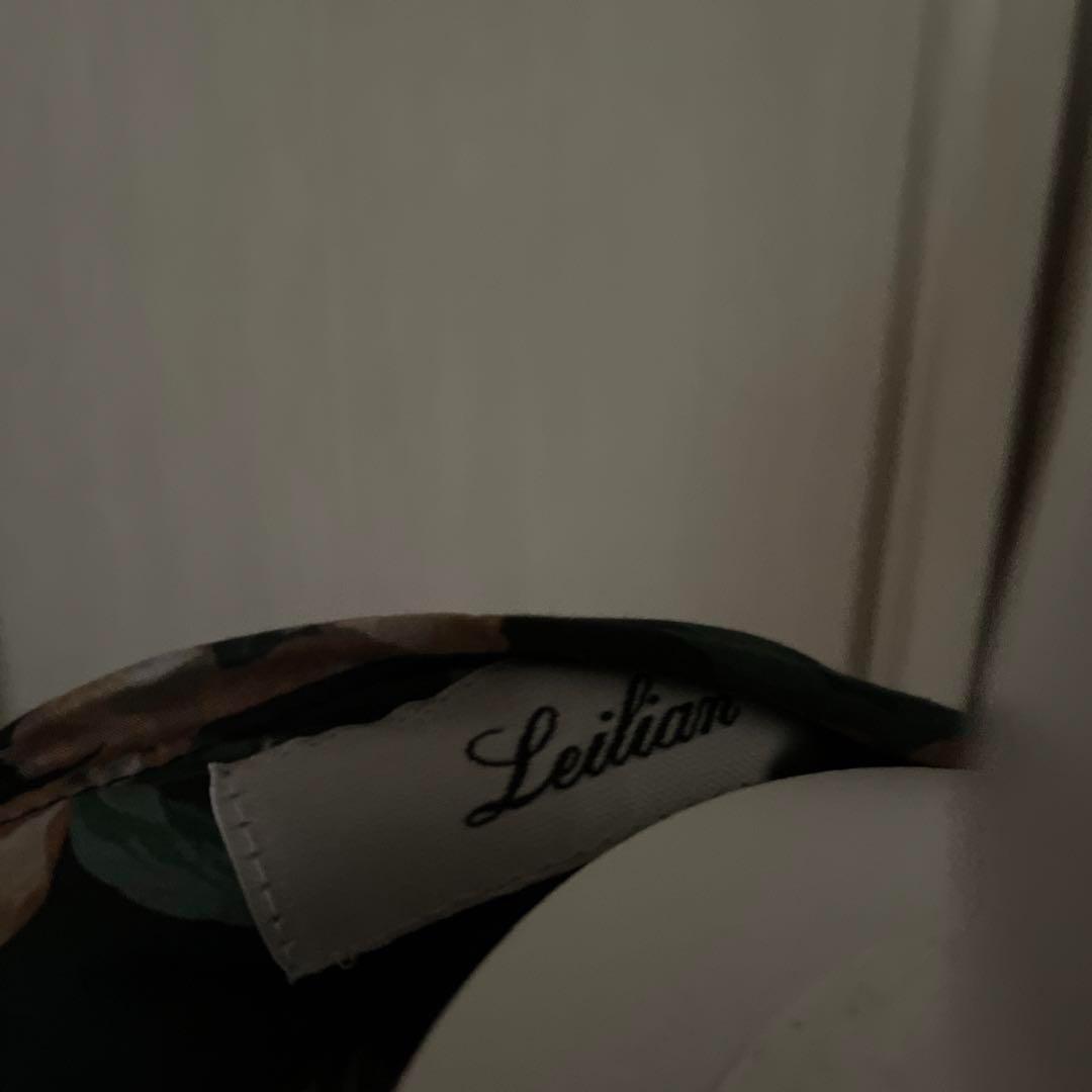 5 レリアン lellian 花柄 総柄 ブラウス シャツ トップス 長袖